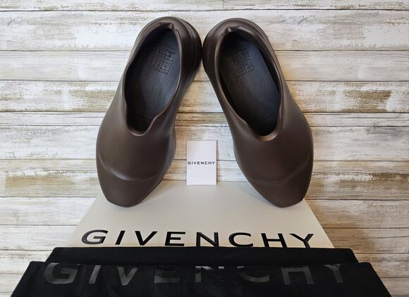 Authentic GIVENCHY Show Low Shoes - Dark Brown - Rubber - Size US 12 / EU 45 main image 14
